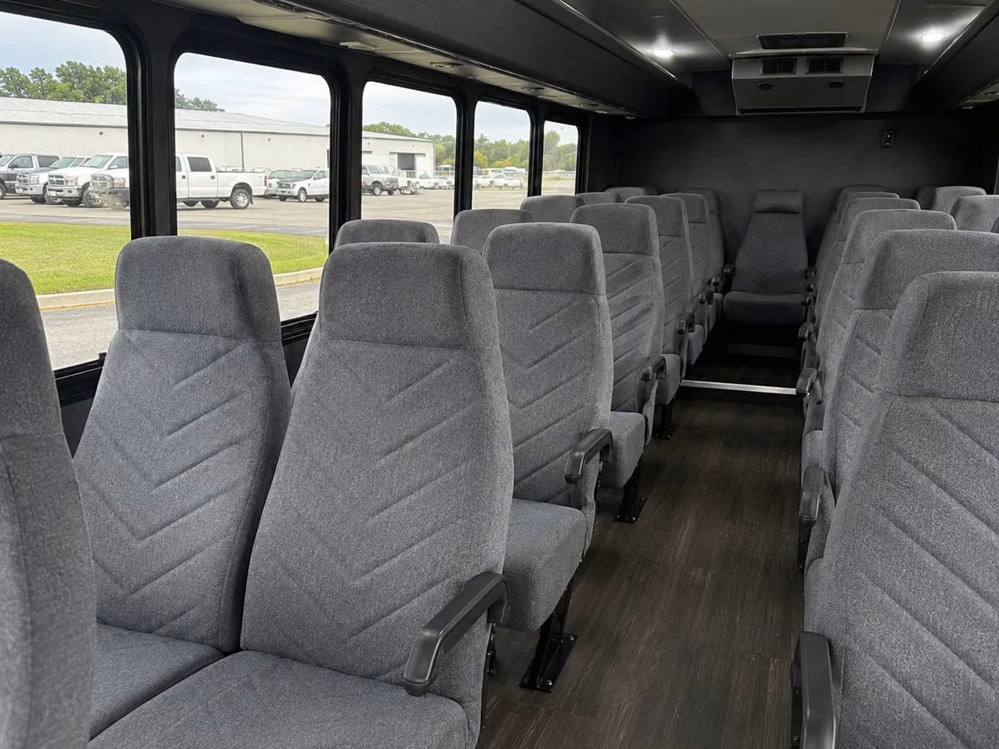 18 passenger minibus inside