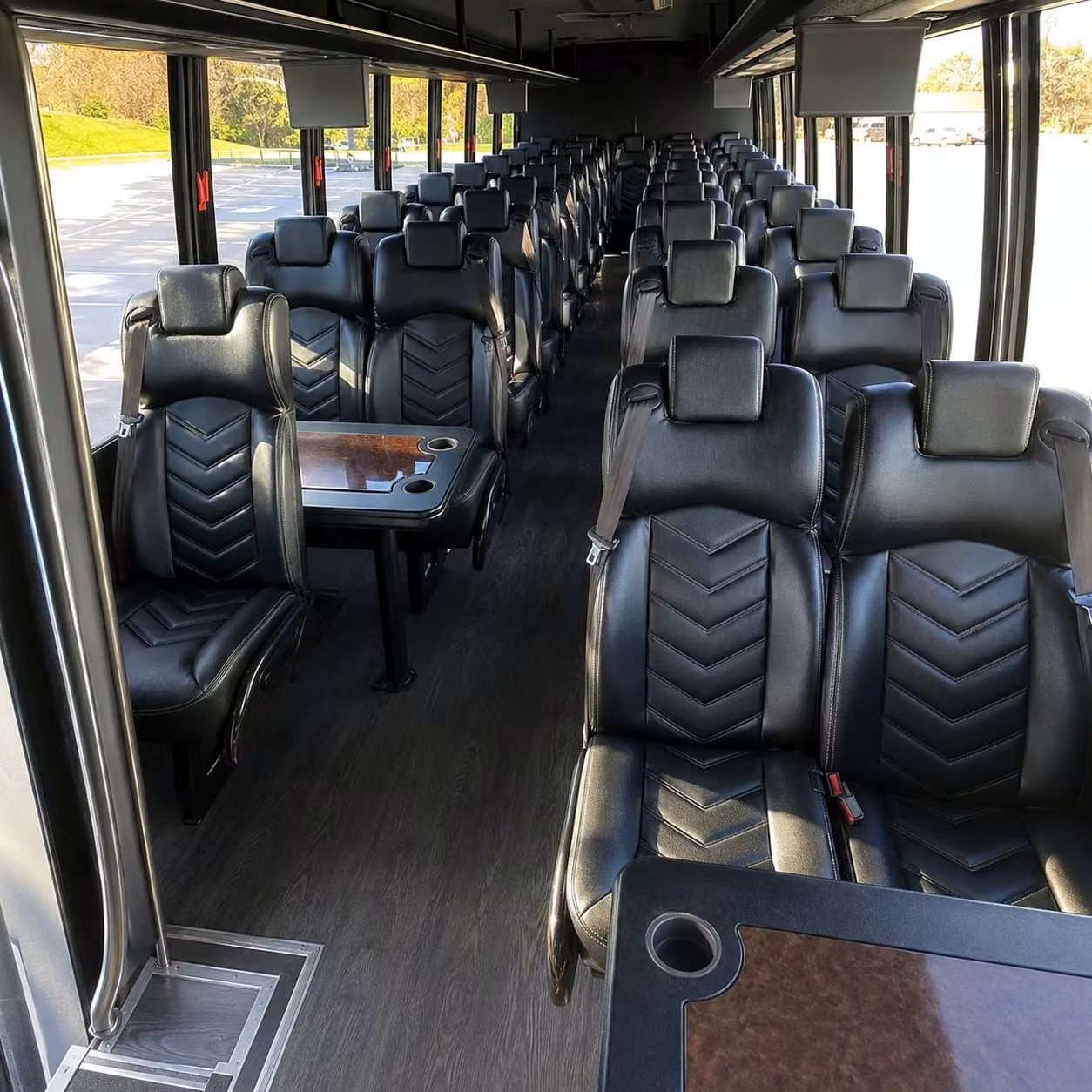 28 passenger minibus inside