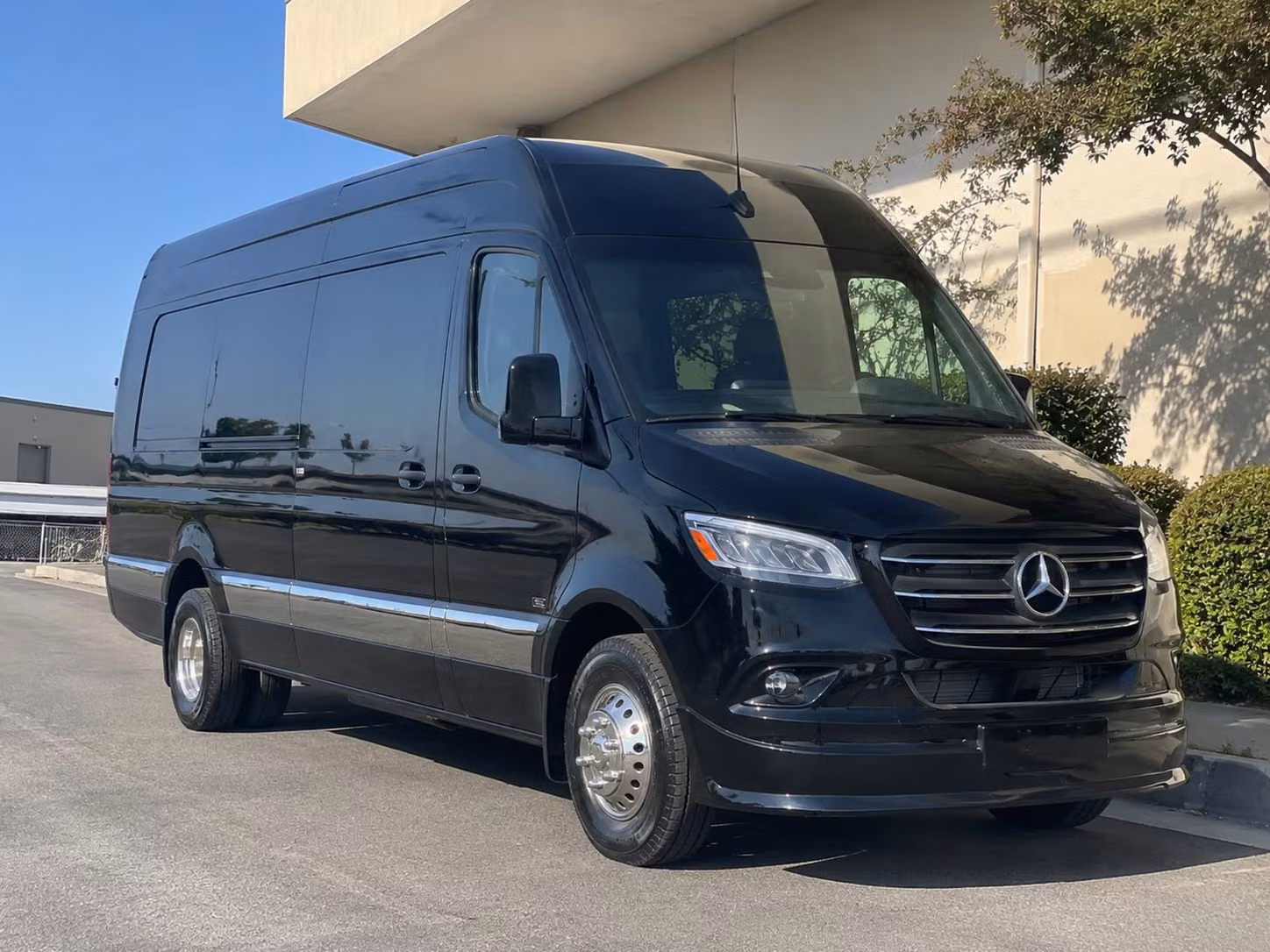 sprinter van with driver